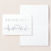 Hartelijk dank aan het personeel van de gezondheid folie kaarten (Display)