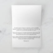 Hartelijk dank aan mijn man - radio bedankkaart (Binnen)