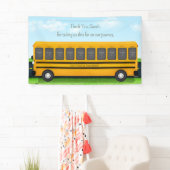 Hartelijk dank, Aangepast 10-foto van Coach School Spandoek (Insitu)