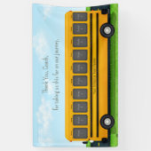 Hartelijk dank, Aangepast 10-foto van Coach School Spandoek (Verticaal)