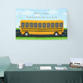 Hartelijk dank Aangepast schoolvak 10 Foto Spandoek (Beurs)