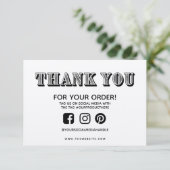 Hartelijk dank,  aangepaste media invoegen (Staand voorkant)