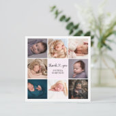 Hartelijk dank, aankondiging van de foto van het h (Staand voorkant)