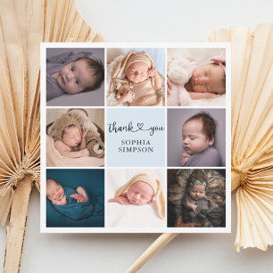 Hartelijk dank, aankondiging van de foto van het h