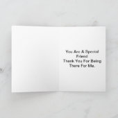 Hartelijk dank, aanmoediging bedankkaart (Binnen)