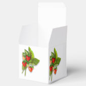 Hartelijk dank, aardbeien bedankdoosjes (Geopend)