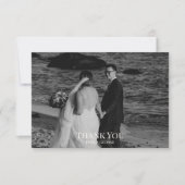 Hartelijk dank: Anemone & Blue delphinium Bedankkaart (Voorkant)