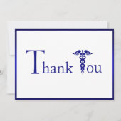 Hartelijk dank, arts verpleegkundige, verpleegkund bedankkaart (Voorkant)