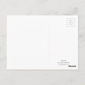 Hartelijk dank, artsen en verpleegkundigen briefkaart (Achterkant)