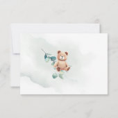 Hartelijk dank, Baby behuizing Beer Bedankkaart (Achterkant)