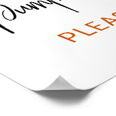 Hartelijk dank, Baby shower voor Poster (Hoek)