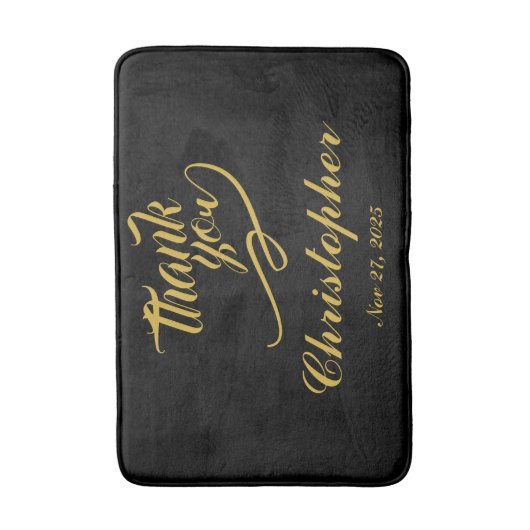 Hartelijk dank Bath Mat voor speciale dagen (Voorkant Verticaal)