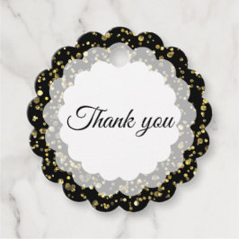 Hartelijk dank bedankjes labels