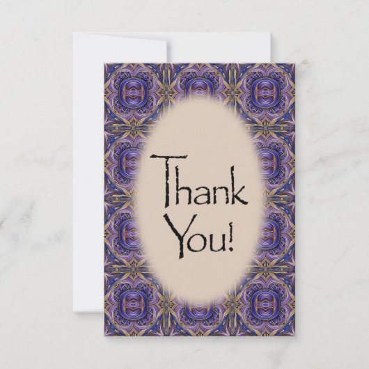 Hartelijk dank bedankkaart (Voorkant)