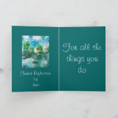 Hartelijk dank bedankkaart (Binnen)