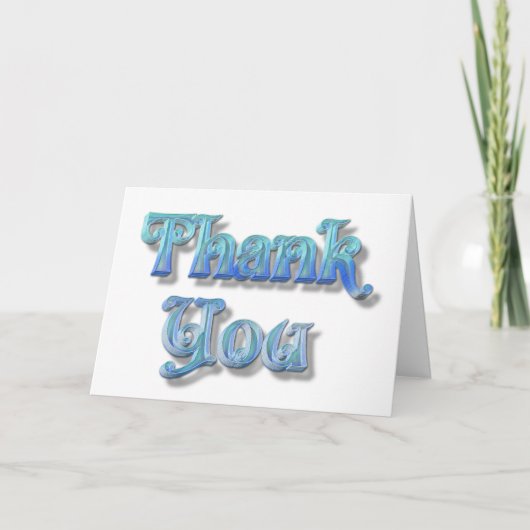 Hartelijk dank bedankkaart (Voorkant)