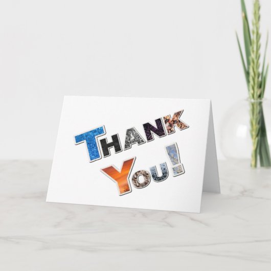 Hartelijk dank bedankkaart (Voorkant)