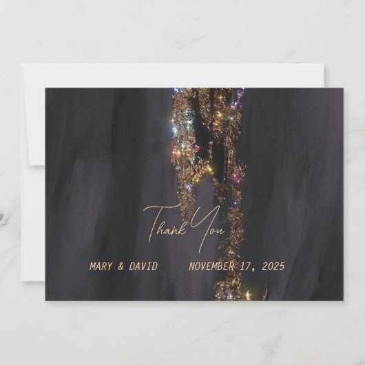 Hartelijk dank bedankkaart (Voorkant)