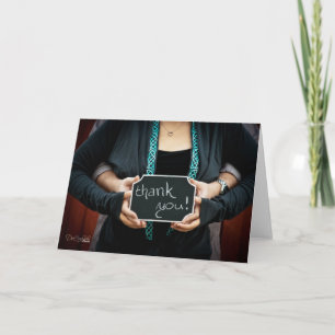 Hartelijk dank bedankkaart