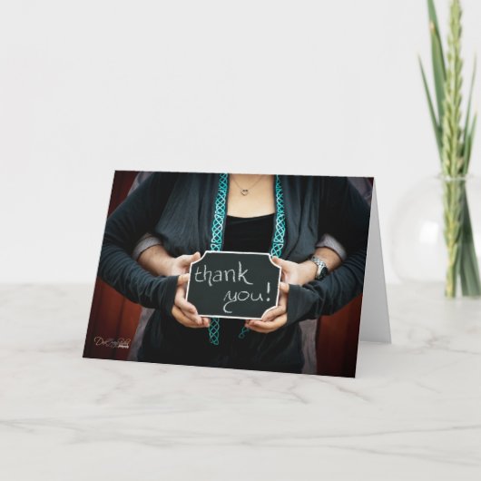 Hartelijk dank bedankkaart (Voorkant)