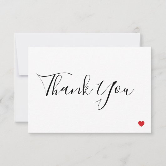 Hartelijk dank bedankkaart (Voorkant)