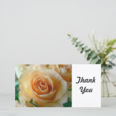 Hartelijk dank bedankkaart (Staand voorkant)