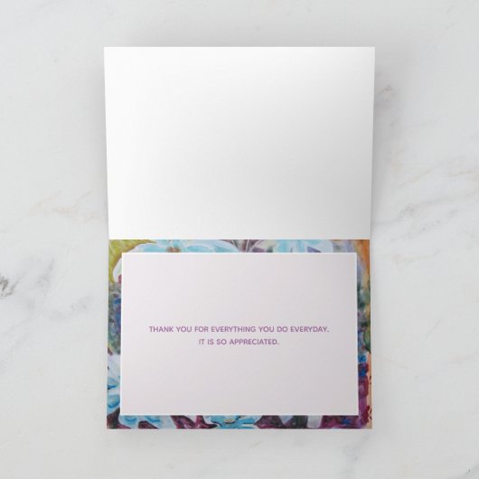 Hartelijk dank bedankkaart (Binnen)