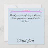 Hartelijk dank bedankkaart (Voorkant)