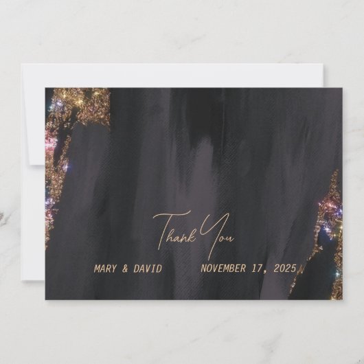 Hartelijk dank bedankkaart (Voorkant)