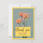 Hartelijk dank bedankkaart (Voorkant)