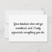 Hartelijk dank bedankkaart (Achterkant)