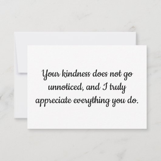 Hartelijk dank bedankkaart (Achterkant)