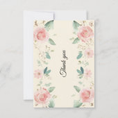 Hartelijk dank bedankkaart (Voorkant)