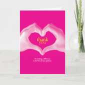 Hartelijk dank bedankkaart (Voorkant)