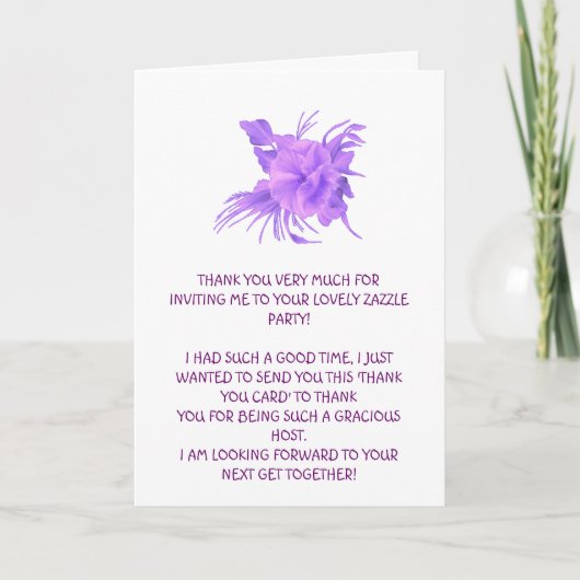 HARTELIJK DANK BEDANKKAART (Voorkant)