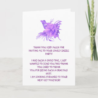 HARTELIJK DANK BEDANKKAART