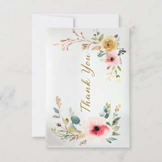 Hartelijk dank bedankkaart