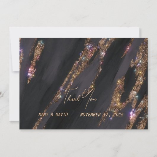 Hartelijk dank bedankkaart (Voorkant)