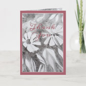 Hartelijk dank bedankkaart (Voorkant)