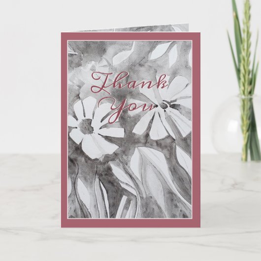 Hartelijk dank bedankkaart (Voorkant)