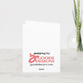 Hartelijk dank bedankkaart (Achterkant)