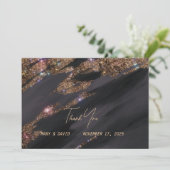 Hartelijk dank bedankkaart (Staand voorkant)