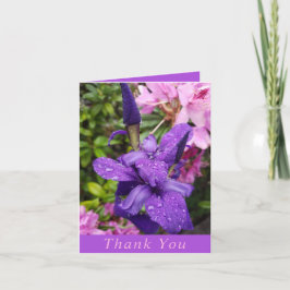 Hartelijk dank bedankkaart