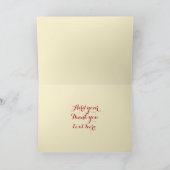 Hartelijk dank bedankkaart (Binnen)