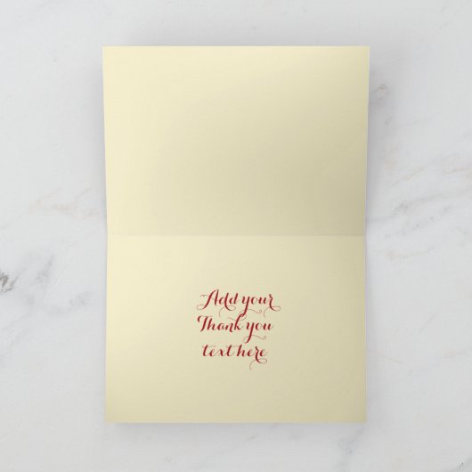 Hartelijk dank bedankkaart (Binnen)