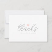 Hartelijk dank bedankkaart (Voorkant)