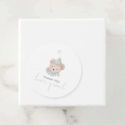 Hartelijk dank, Beer-y Bedankjes Labels (In situ)