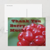 Hartelijk dank Berry! - Zeg het met een zeer Briefkaart (Voorkant / Achterkant)