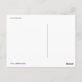 Hartelijk dank Berry! - Zeg het met een zeer Briefkaart (Achterkant)