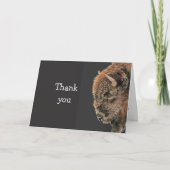 Hartelijk dank Beste vriend No Bull Buffalo Kaart (Voorkant)